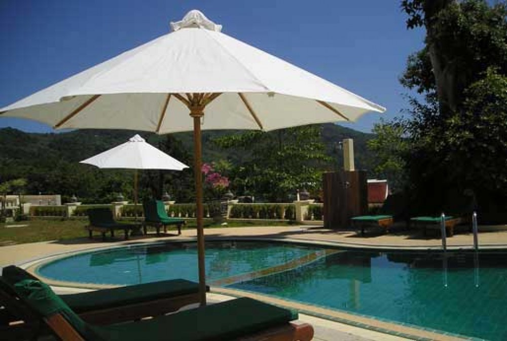 Phuket vacation rental with Along the pool