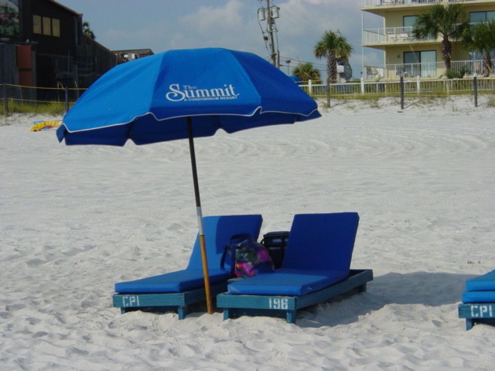 panama city beach vacation rental with Beach Chairs & Umbrella