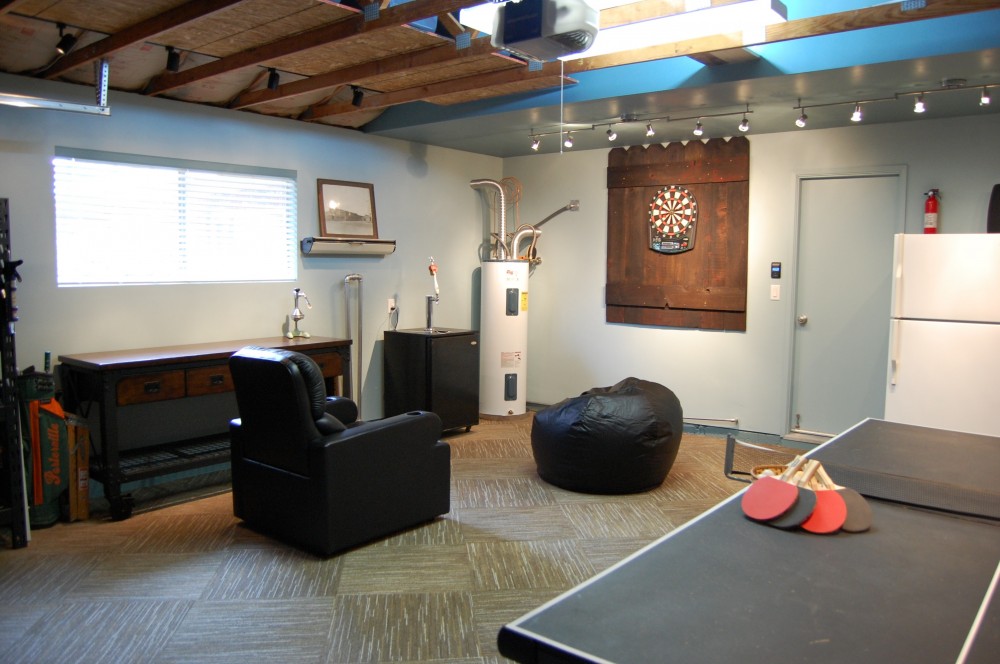 Springville vacation rental with Our newly completed game room