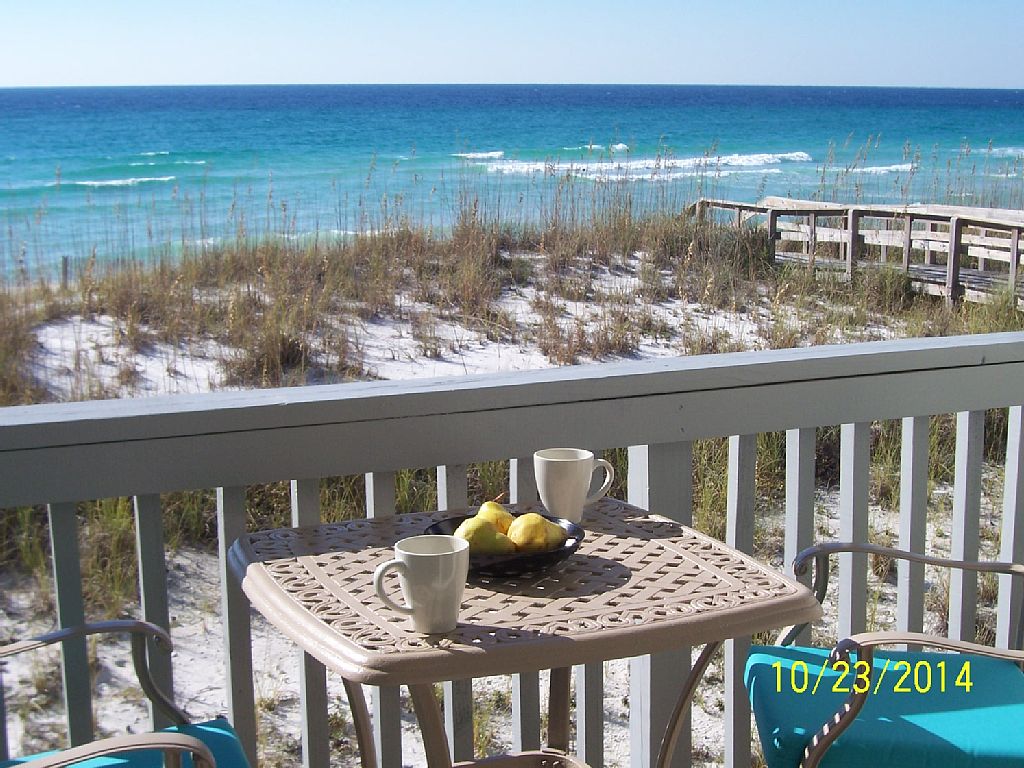 Pensacola Beach, Florida Vacation Rental Front Row Seats To The Gulf