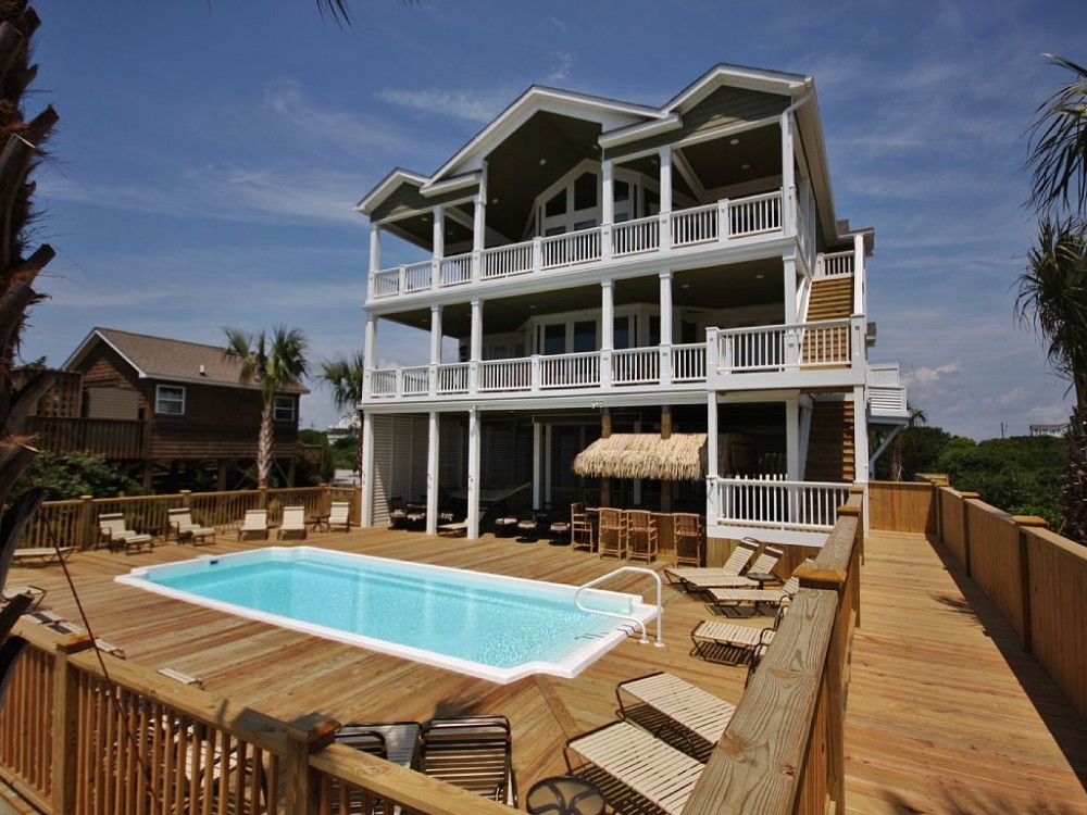 North Topsail Beach vacation rental with Front