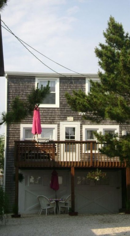 Ship Bottom vacation rental with Exterior 3 BR carriage house